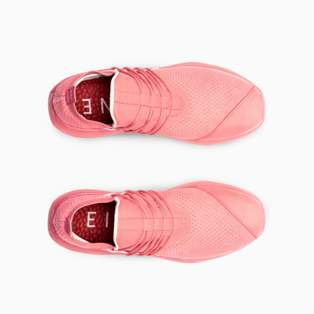 bubblegum pink sneakers
