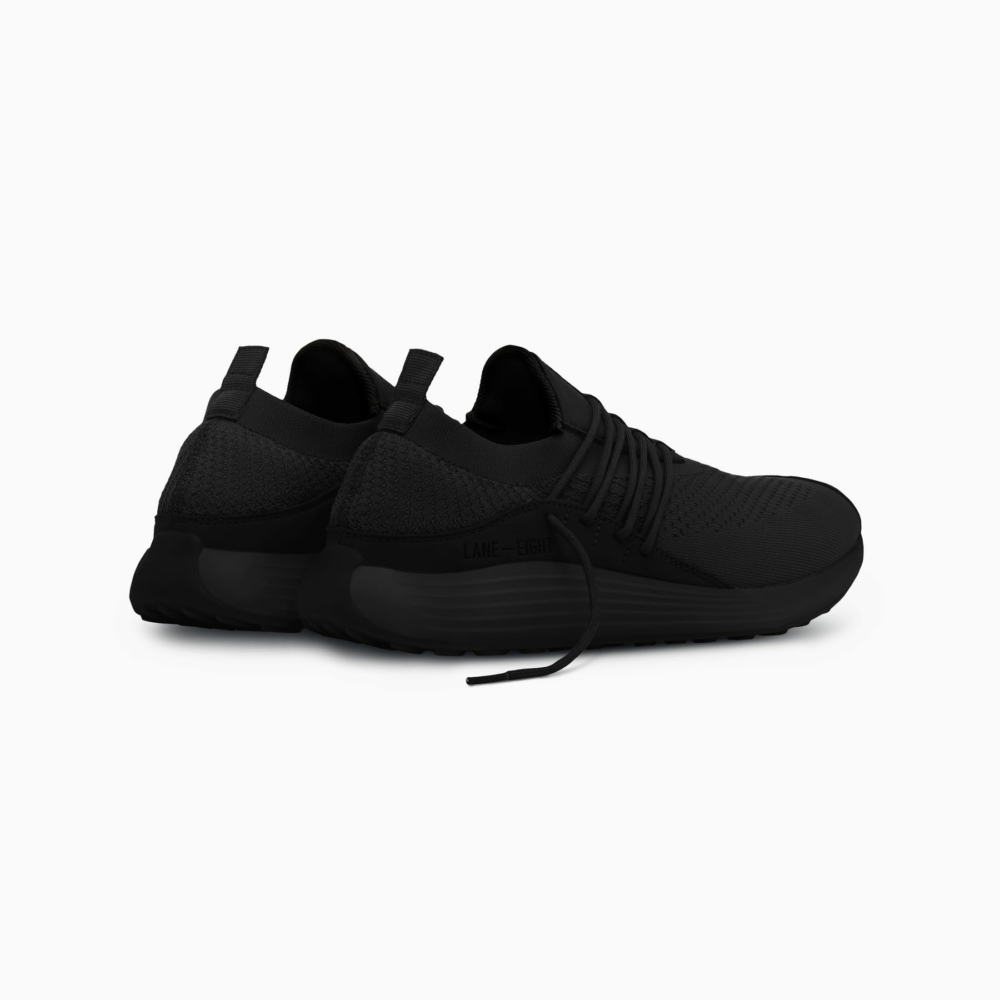 completely black trainers